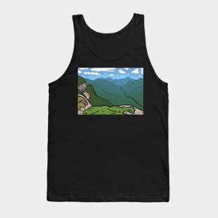 Exclamation Point, Chimney Rock, NC Tank Top